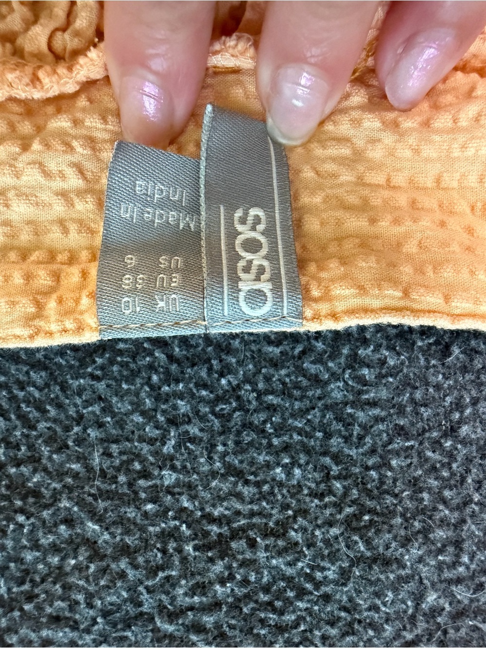 ASOS Peach Ruffle Tiered Camisole - Picture 3 of 4